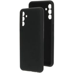 Mobiparts Coque Samsung Galaxy A04s Coque arrière en Silicone - Noir