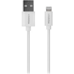 Mobilize - Câble USB-A vers Apple Lightning MFI 1 mètre - Blanc