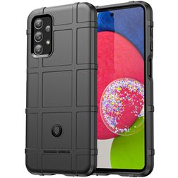 Mobigear Rugged Shield Coque Samsung Galaxy M23 Coque arrière en TPU Souple Anti-Chocs - Noir