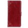 Mobigear Ranch Housse Motorola One Fusion Plus Etui Porte-Monnaie - Bordeaux