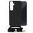 Mobilize Lanyard Gelly Samsung Galaxy A35 Coque avec cordon en TPU Souple - Noir