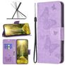 Mobigear Butterfly Housse Xiaomi Redmi Note 11E Etui Porte-Monnaie - Violet