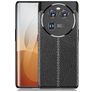 Mobigear Luxury Coque OPPO Find X6 Coque arrière en TPU Souple - Noir