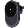 Mobiparts Magnetic MagSafe Support Voiture Grille de ventilation Magnétique Universel - Noir