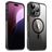 Valenta Trend Coque iPhone 16 Pro Max MagSafe Coque arrière Rigide - Noir