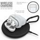 Catalyst Waterproof Coque Apple AirPods 1 Coque Imperméable en Silicone Souple - Blanc