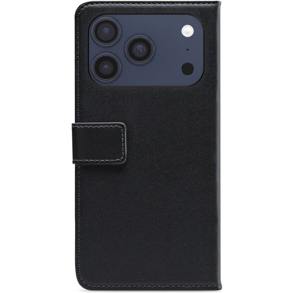Mobilize Classic Gelly Housse iPhone 17 Pro Max Etui Porte-Monnaie - Noir