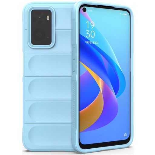 Mobigear Bumpy Coque Realme 9i Coque arrière en TPU Souple - Bleu