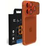 Elite iPhone 17 Pro Max Aluminum Protection Caméra - Compatible Coque - Orange