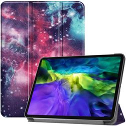 Mobigear Tri-Fold Coque iPad Pro 11 Pouces (2022) Etui - Galaxie