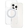 CARE by PanzerGlass Feature Case Coque iPhone 15 Pro MagSafe Coque arrière Rigide - Transparent / Argent