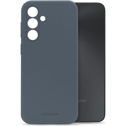 Mobilize Rubber Gelly Coque Samsung Galaxy A05s Coque arrière en TPU Souple - Matt Blue