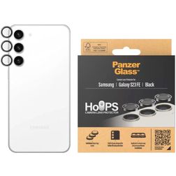 PanzerGlass Hoops Samsung Galaxy S23 FE Verre trempé Protection Objectif Caméra - Compatible Coque - Noir