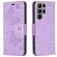 Mobigear Butterfly Samsung Galaxy S23 Ultra Étui Portefeuille - Violet