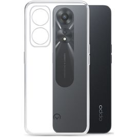 Mobilize Gelly Coque Transparente OPPO A18 Coque arrière en TPU Souple - Transparent