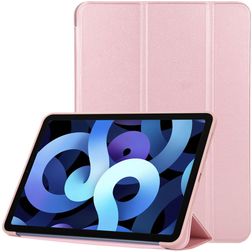 Mobi Smart Gear Folding Folio Case for Apple iPad Air Rose Gold 4 (2020)