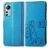 Mobigear Clover Housse Xiaomi 12 Lite Etui Porte-Monnaie - Bleu