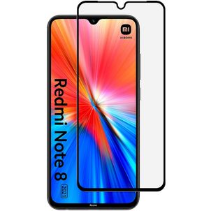 Mobigear Premium Xiaomi Redmi Note 8 Verre trempé Protection d'écran - Compatible Coque - Noir