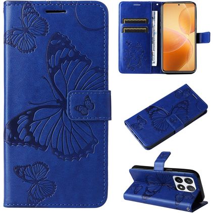 Mobigear Butterfly Xiaomi 14T Pro Étui Portefeuille - Bleu