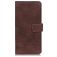 Mobigear Croco Housse Samsung Galaxy A52s 5G Etui Porte-Monnaie - Marron