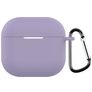 Mobigear Colors Coque Apple AirPods 4 Coque en Silicone Souple - Violet