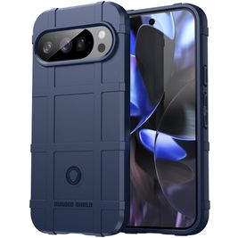 Mobigear Rugged Shield Coque Google Pixel 10 Pro Coque arrière en TPU Souple Anti-Chocs - Bleu