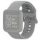 Mobigear Sport Buckle Bracelet Silicone pour Fitbit Versa 2 Fermeture boucle ardillon - Gris