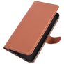 Mobigear Classic Housse LG V60 ThinQ Etui Porte-Monnaie - Cognac