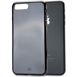Mobilize Gelly Coque iPhone 8 Plus Coque arrière en TPU Souple - Noir