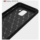 Mobigear Brushed Slim Coque Samsung Galaxy A8 (2018) Coque arrière en TPU Souple - Bleu Marin