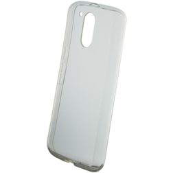 Mobilize Gelly Coque Transparente Motorola Moto G4 Coque arrière en TPU Souple - Transparent