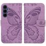 Mobigear Butterfly Housse Samsung Galaxy S26 FE Etui Porte-Monnaie - Violet