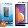 Mobigear Premium Samsung Galaxy M12 Verre trempé Protection d'écran - Compatible Coque - Noir (Lot de 3)