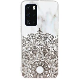 Mobigear Marble Coque Huawei P40 Coque arrière en TPU Souple - Mandala