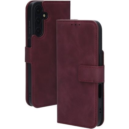 Mobiparts Classic Wallet Housse Samsung Galaxy A25 5G Etui Porte-Monnaie - Velvet Red
