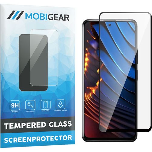 Mobigear Premium POCO X3 GT Verre trempé Protection d'écran - Compatible coque - Noir