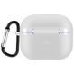 Mobigear Classic Coque Apple AirPods 3 Coque en Silicone Souple - Blanc