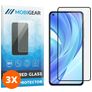 Mobigear Premium Xiaomi Mi 11 Lite Verre trempé Protection d'écran - Compatible Coque - Noir (Lot de 3)