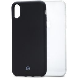 Mobilize Rubber Gelly iPhone XR TPU souple Coque arrière - Matt Black