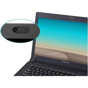 Mobigear Essentials - Cache webcam Curseur de Confidentialité - Noir