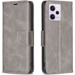 Mobigear Excellent Housse Xiaomi Redmi Note 12 Pro Plus Etui Porte-Monnaie - Gris