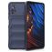 Mobigear Bumpy POCO X4 Pro 5G TPU souple Coque arrière - Bleu foncé