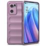 Mobigear Bumpy Coque OPPO Find X5 Lite Coque arrière en TPU Souple - Violet