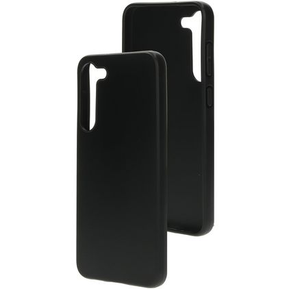 Mobiparts Classic Coque Samsung Galaxy S23 Plus Coque arrière en TPU Souple - Matt Black