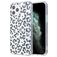Mobigear Leopard Coque iPhone 12 Pro Max Coque arrière en TPU Souple - Blanc