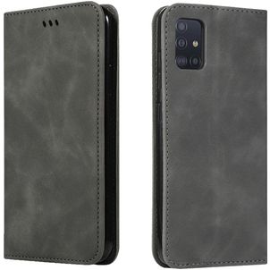 Mobigear Retro Slim Housse Samsung Galaxy A51 Etui - Gris