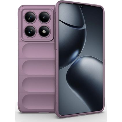 Mobigear Bumpy Xiaomi 14T Pro TPU souple Coque arrière - Violet