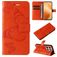 Mobigear Butterfly Housse Xiaomi 14T Pro Etui Porte-Monnaie - Orange