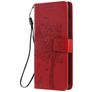 Mobigear Tree Housse Xiaomi Mi 9T Etui Porte-Monnaie - Rouge