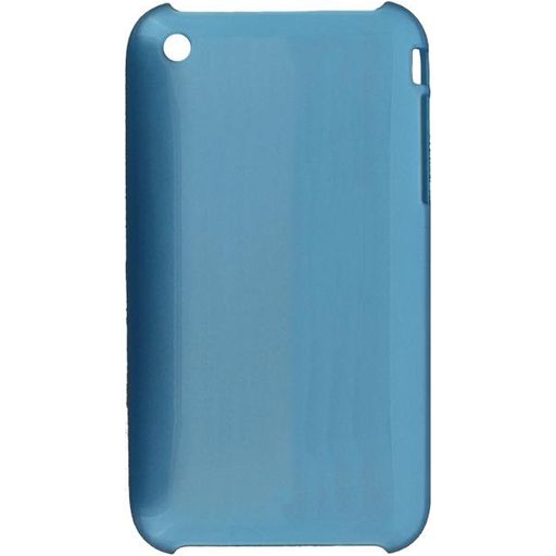 Xccess Rubber Coque iPhone 3G Coque arrière en Silicone - Bleu